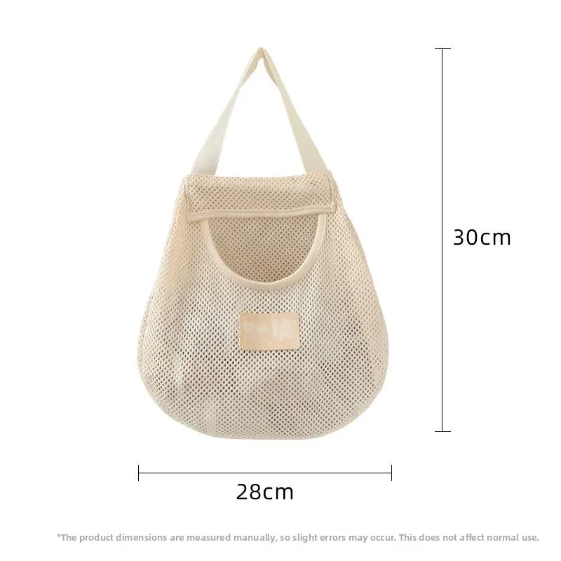 Home Use Breathable Hanging Storage Bag Underwear Socks Wardrobe Wall Mounted Net Bag Door Back Miscellaneous Storage Bag