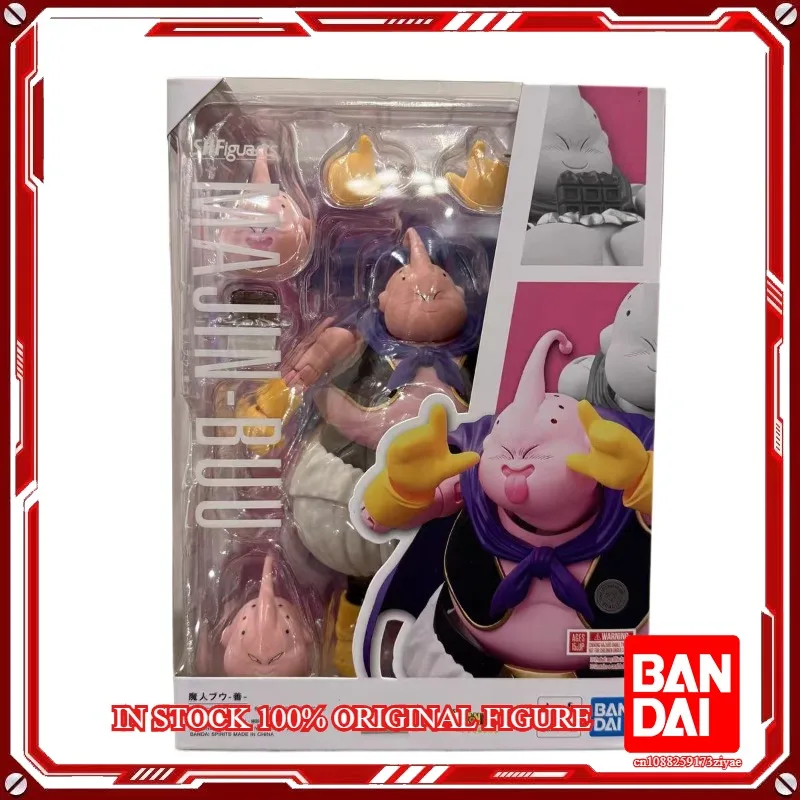 

In stock 100% Original BANDAI S.H.Figuarts Majin Buu Good Action Figure Toys Anime Dragon Ball Z Movable Joint PVC Model