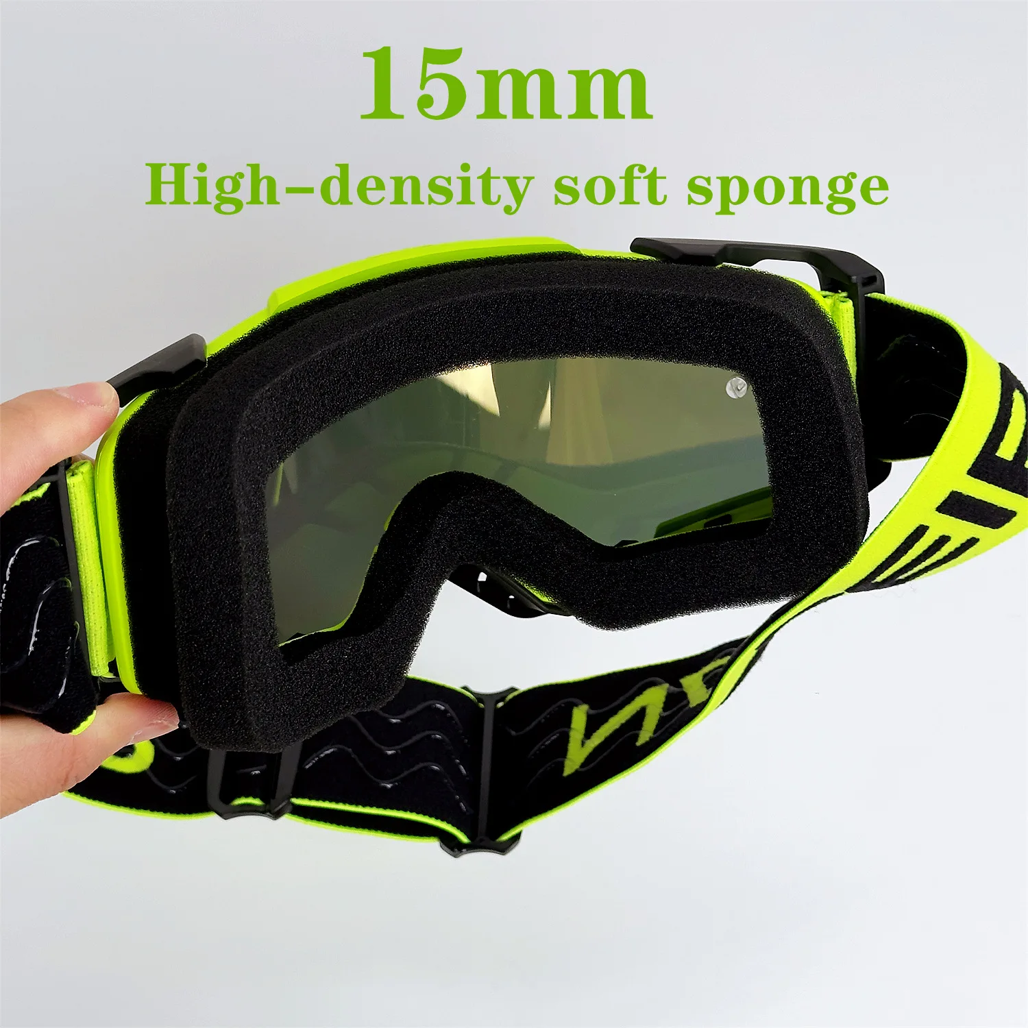 Off‑Road Adventure Motorcycle Goggles, Anti‑Dust Anti‑Scratch Motocross Dirt Bike Enduro Eyewear For Helmets