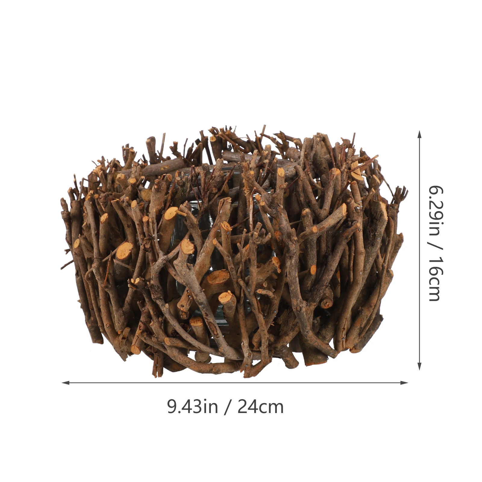 

1Pcs Nest Holder Tree Branch Design Romantic Party Decor Glass Cup Candlestick Indoor Home Decoration Warm Atmosphere