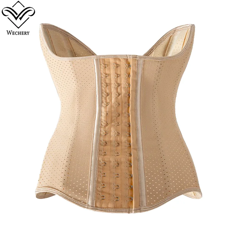 Latex Breathable Mesh Belly Shaper Belt For Women Girdles Abdominal Contractions Waist Corset Slimming Sheath Shape Wear