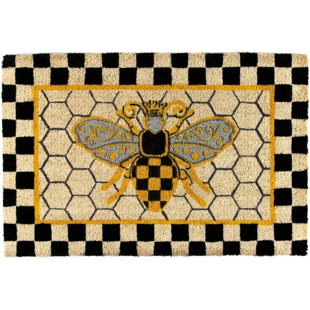 

Outdoor Welcome Mat Decoration Home Decor Items Queen Bee Entrance Mat Kitchen Rug Room Floor Carpet for Bedroom Rugs Choice