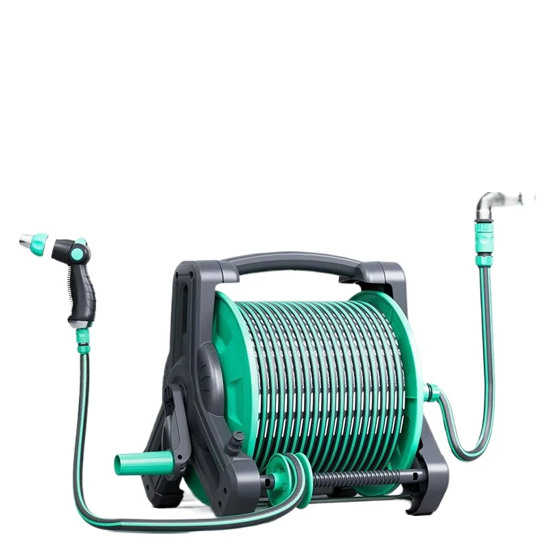 Water pipe hose 4 connected to high pressure household watering, car washing, watering flowers, winter antifreeze rewinder