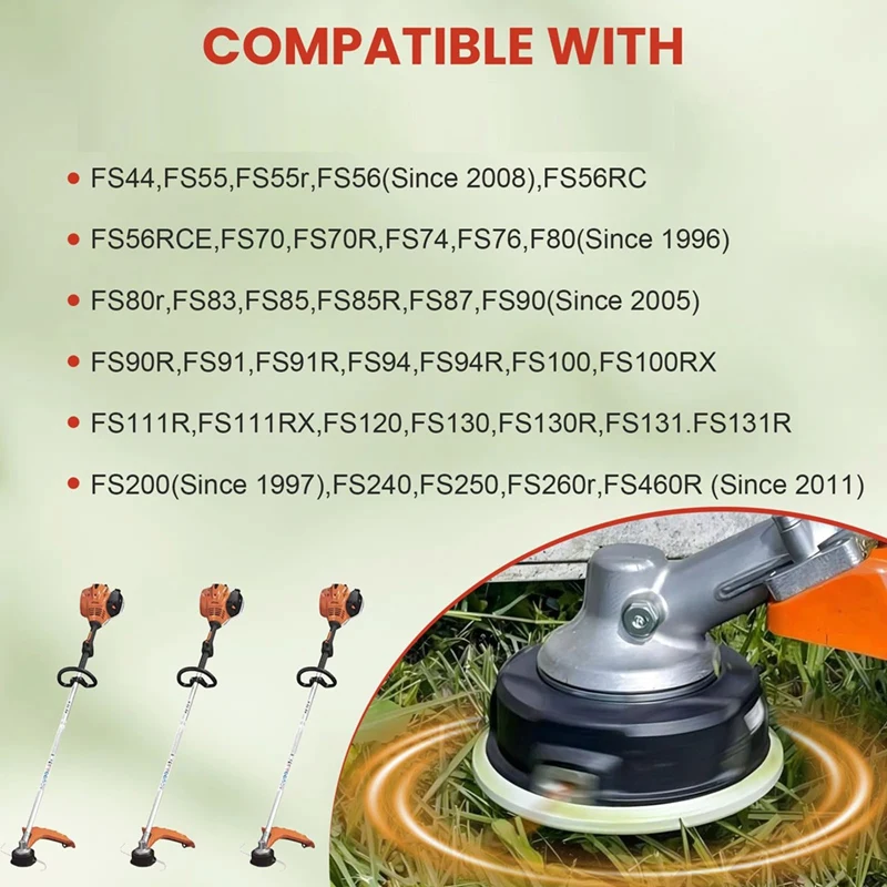 

2pcs String Trimmer Head for 27-2 for FS85 FS90 FS90r FS70r FS55 String Trimmer Replace Parts,Bump Head-SPMI