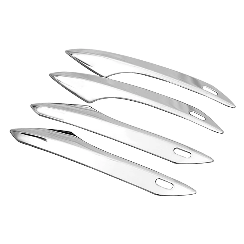 304 Stainless Steel 4pcs/Set Door Handle Cover Trim Silver Fit for Lexus RX350 RX300 RX450h RX200t NX200t NX300 NX300h 2018