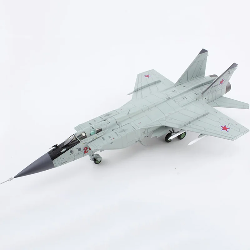 

HA9703 1:72 Scale Mig 31 MIG-31BM Red Fighter Aircraft Model Diecast Alloy Static Display Classics Souvenir Collection Toys Gift