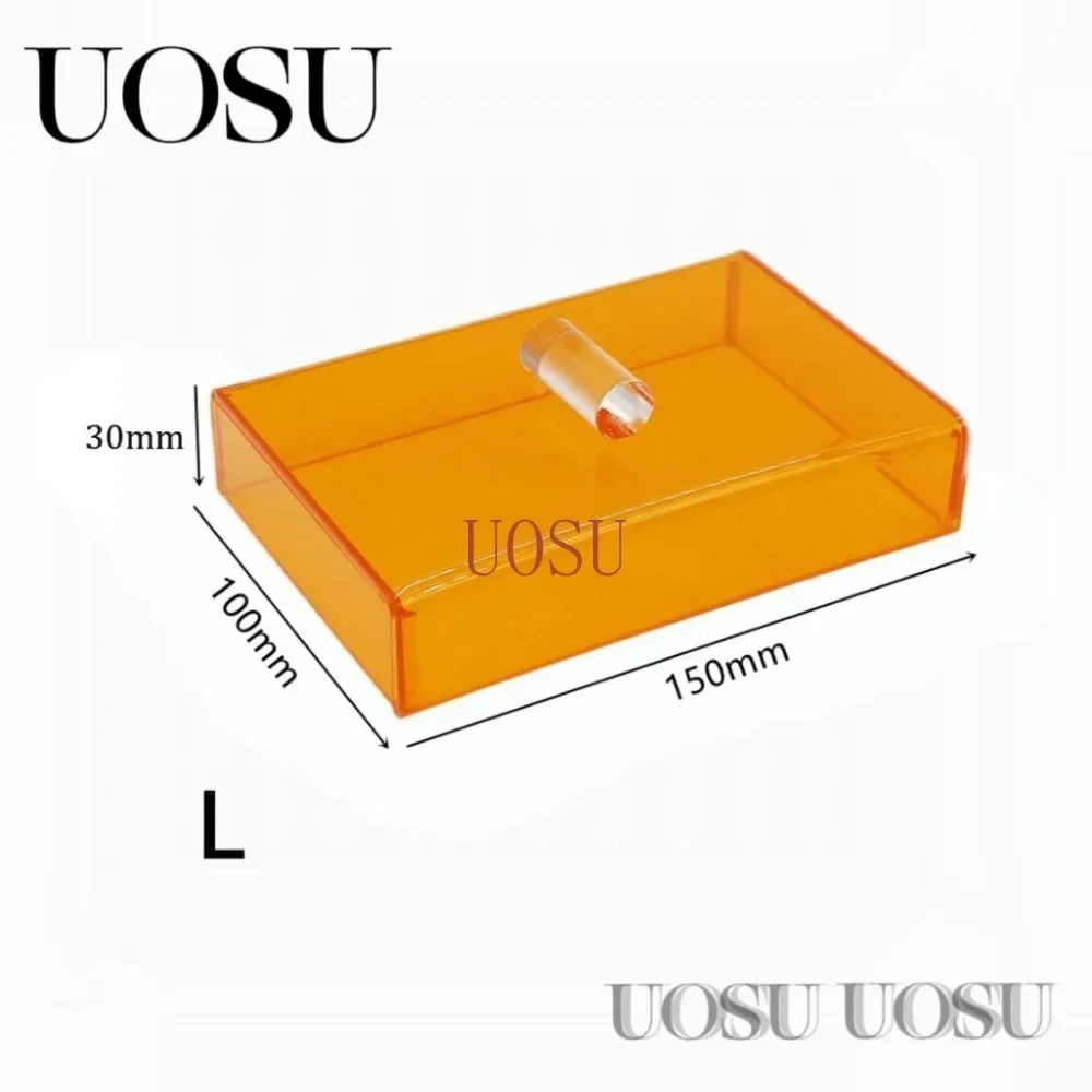 Dental Resin Shading Box Plastic Oral Light-Proof Dentist Material Storage Case Aesthetic Protective Cover Dentistry Accessories