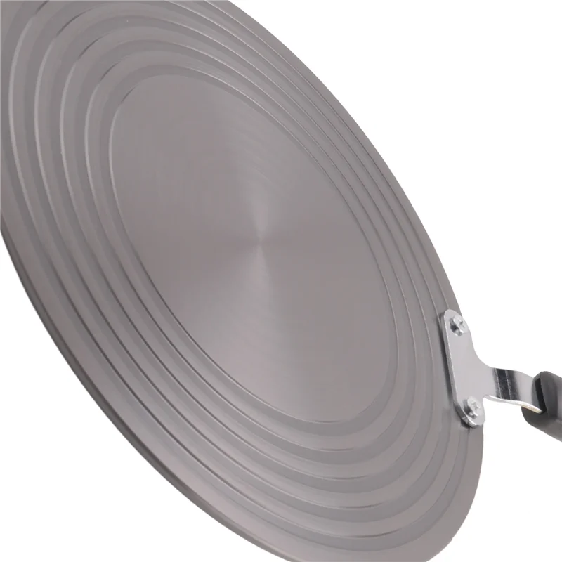 A95G Dyfuzor ciepła do kuchenek gazowych i płyt szklanych, aluminiowa tacka do rozmrażania, szybka płyta do rozgrzewania mrożonego mięsa, (24 cm)