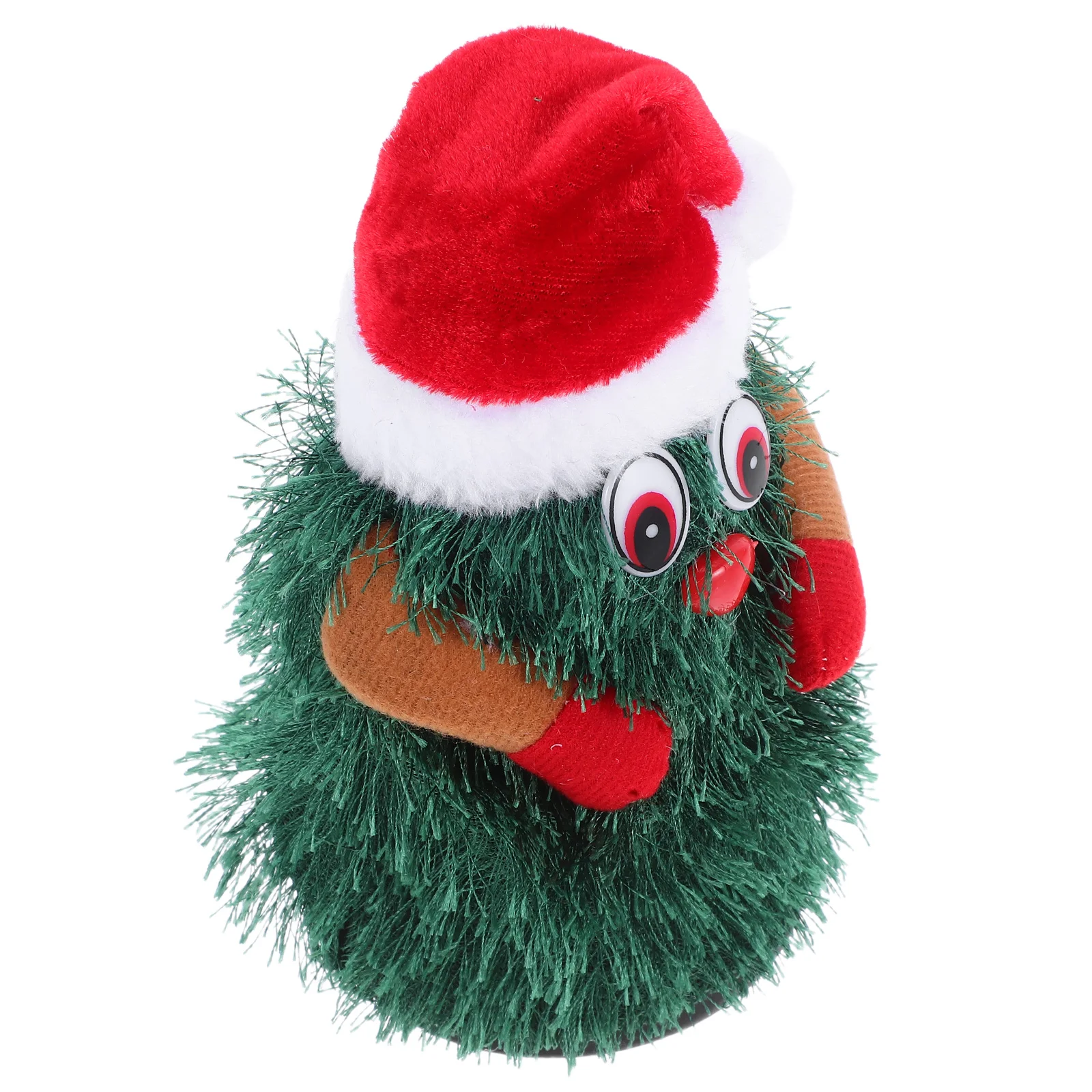 

Christmas Tree Automatic Wobble Decorations Cute Plushies Hanging Decors for Holiday Statue Mini Toy