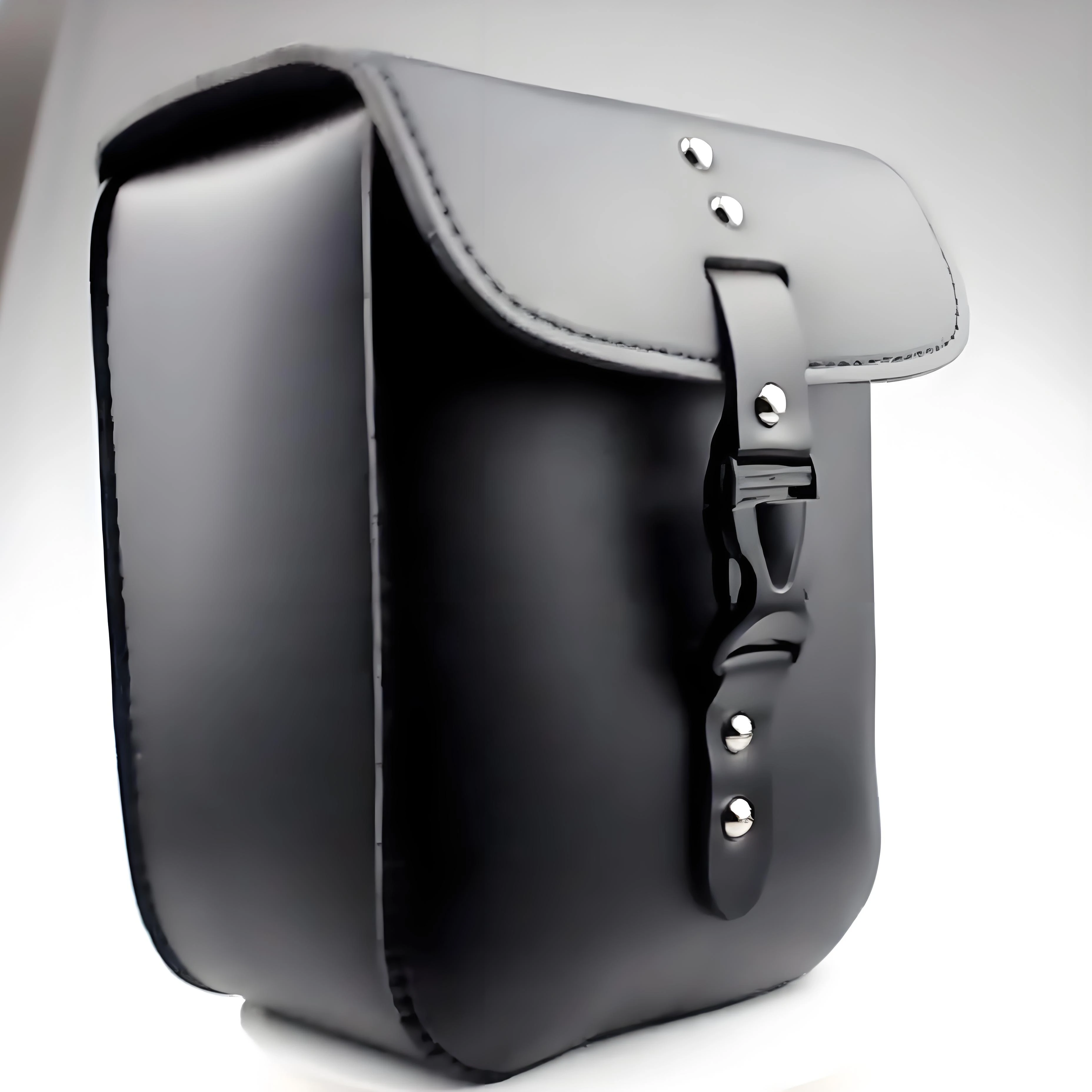 

Motorcycle Tool Bag Saddlebags PU Buckle Saddle Pocket bag Side Left Right Luggage bags for Universal