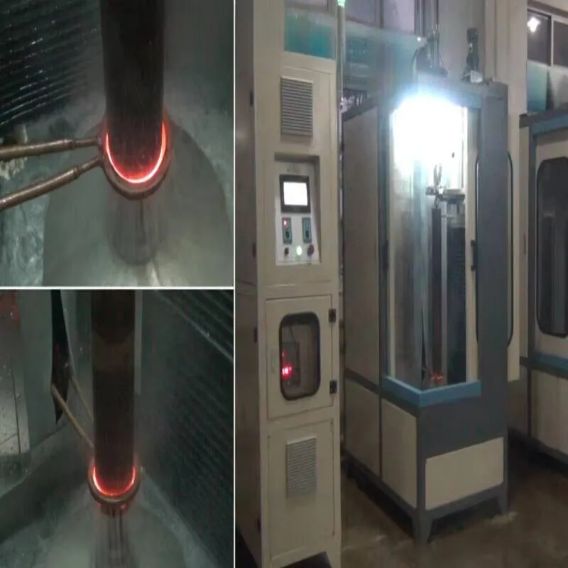 100kw Shaft Induction Heat Treatment Quenching Machine  ТВЧ установка