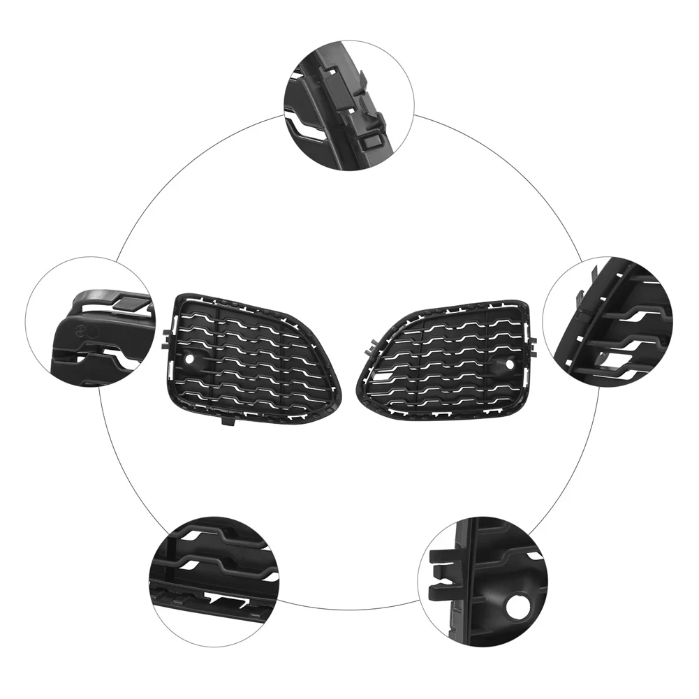 

Легко устанавливаемая черная накладка на противотуманную фару, идеально подходящая для автомобиля, из пластика, с улучшенными характеристиками.