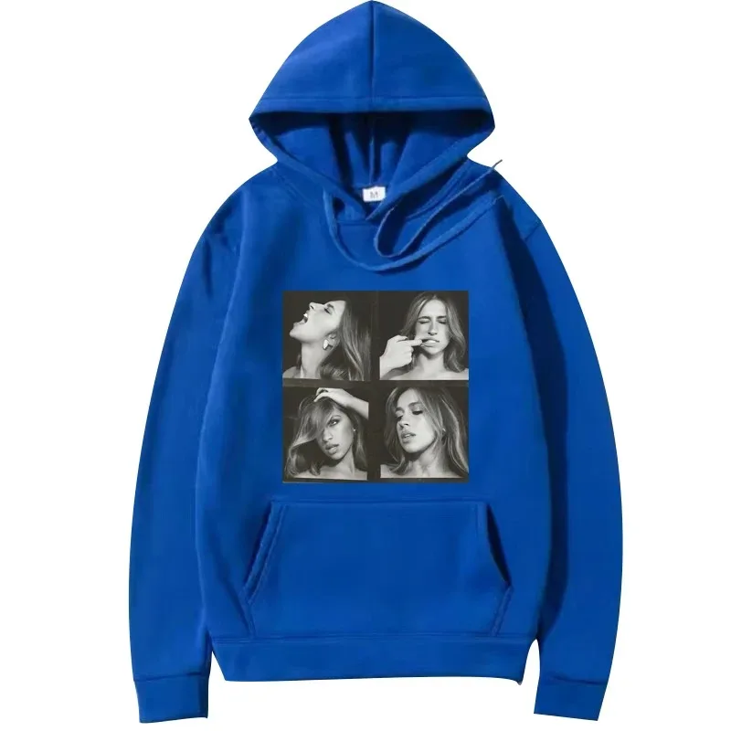 Tate McRae moda cool felpa con cappuccio uomo donna vintage y2k divertente felpa a maniche lunghe oversize uomo donna felpa con cappuccio calda in pile allentato