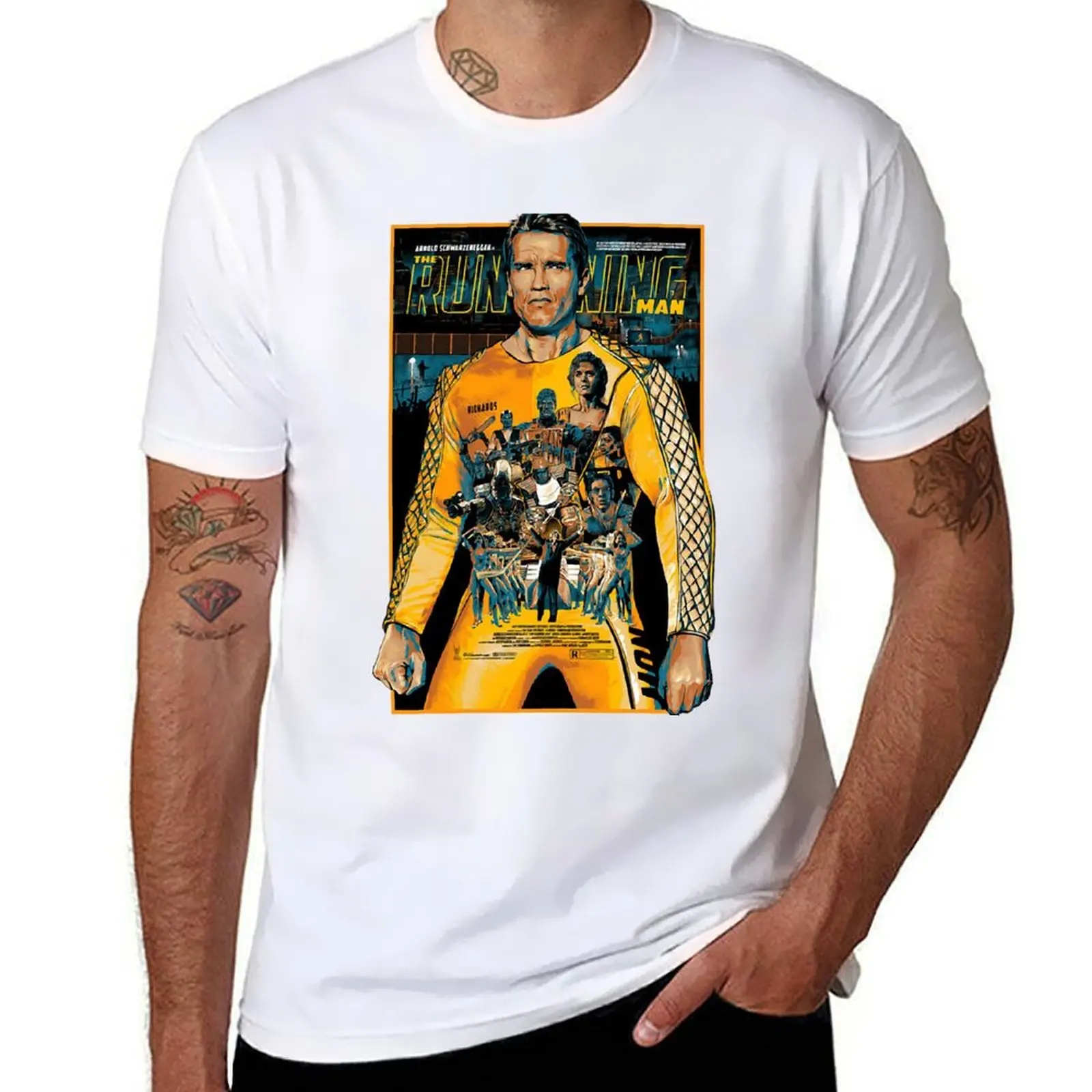 

The Running Man Poster T-Shirt g man t shirts for men man t shirts graphic T-Shirt