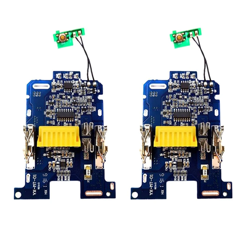 

RISE-2Pcs BL1830 Литий-ионная батарея BMS печатная плата защиты зарядки для Makita 18V Электроинструмент BL1815 BL1860 LXT400 Bl185