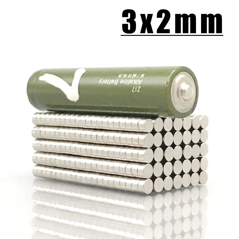 Fridge Tool Magnet 100/200/500/1000/2000pcs Round Small Mini Shape 3x2mm Accessory 3mm X 2mm Whiteboard Craft Diy Office 3*2mm