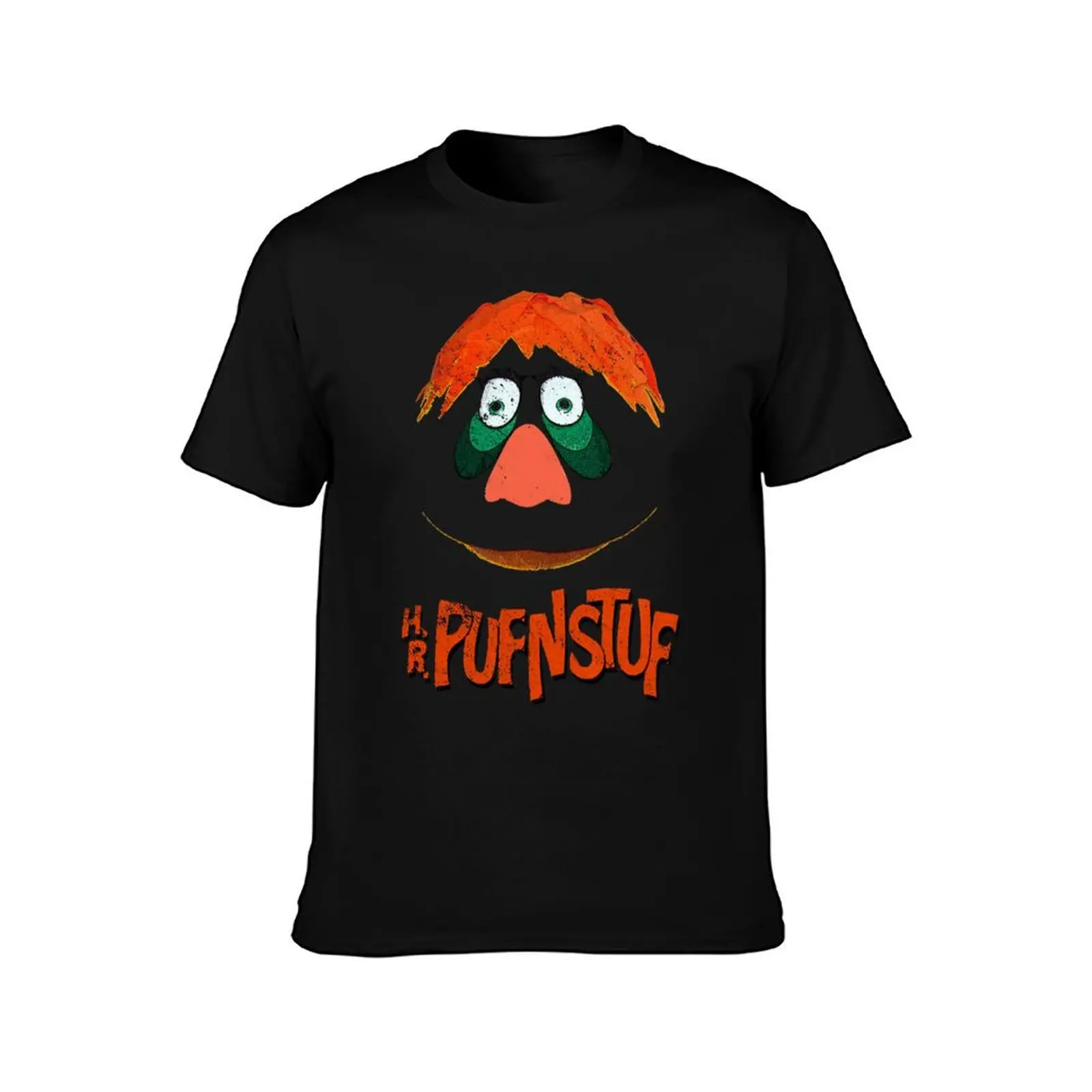 HR Pufnstuf, distressed T-Shirt designer shirts graphic shirts oversized t shirt essential t shirt men clothings