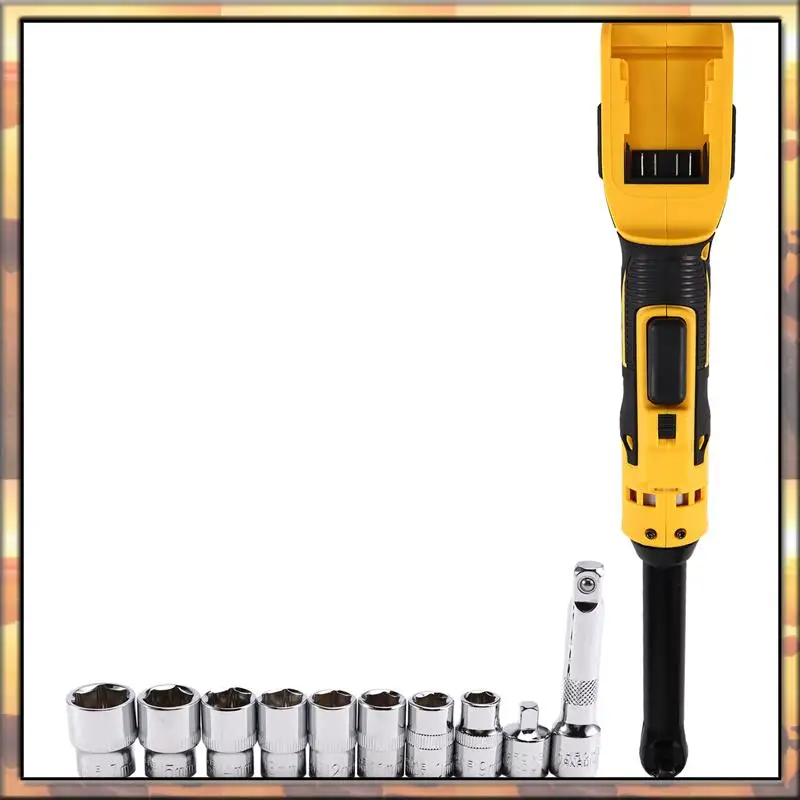 AS59 Uitgebreide Elektrische Ratelsleutel 3/8Inch Verwijdering Schroef Moer 220N.M Accuschroevendraaier Power Tools Voor 20V Batterij
