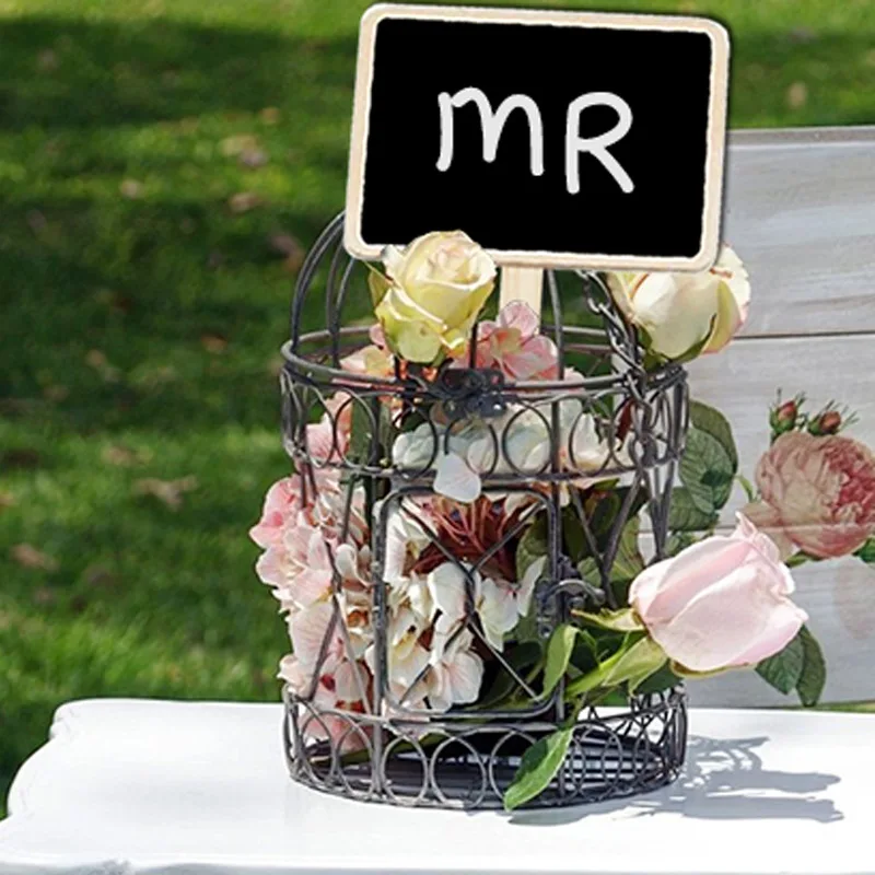 10 szt. Zestaw tablic do dekoracji bożonarodzeniowy kwiatowy DIY, kreatywna tablica ogłoszeń drewniany wystrój domu