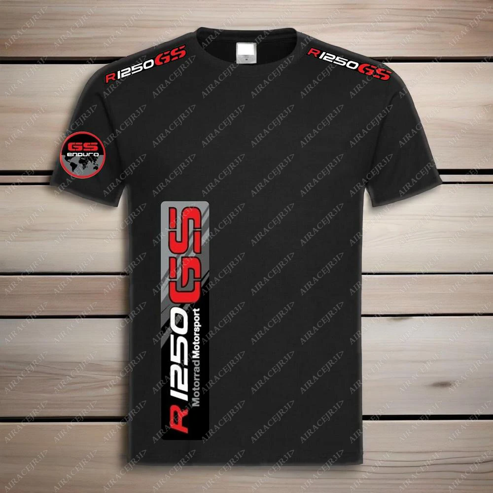Summer For BMW R1250 GS Superbike Motorcycle Motorrad Team Equipment Men's Motorbike Quick Dry Breathable T-Shirts