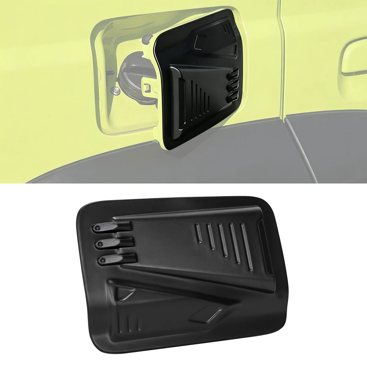 Gas Cap Fuel Filler Door Gas Tank Cover for Suzuki Jimny 4-Door 2019 2020 2021 2022 2023 2024 2025 2026 Car Exterior Accessories