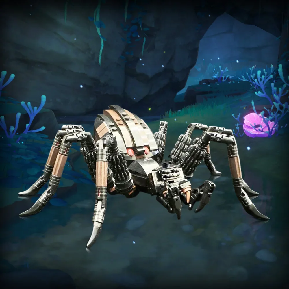 Gobricks MOC Shelob of Middle Earth Building Blocks Movie The Rings Model Monster Spider Bricks Assembled Toy for Children Gift