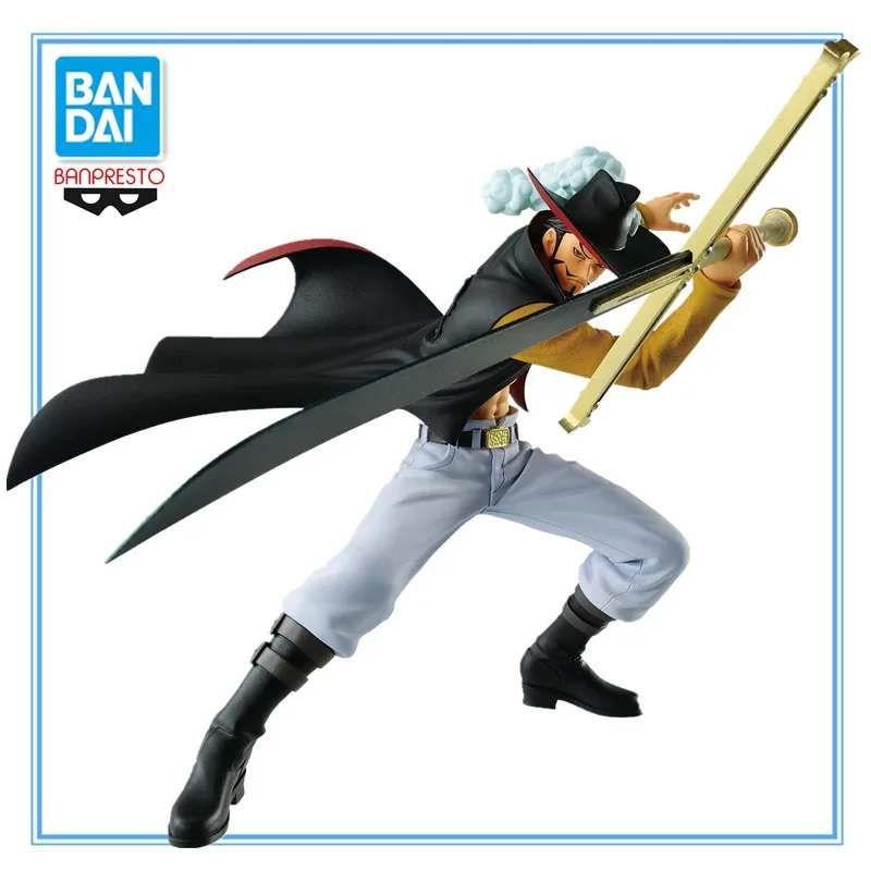 BANDAI BANPRESTO Anime ONE PIECE BATTLE RECORD COLLECTION DRACULE.MIHAWK Pvc Action Figures Figurine Toys