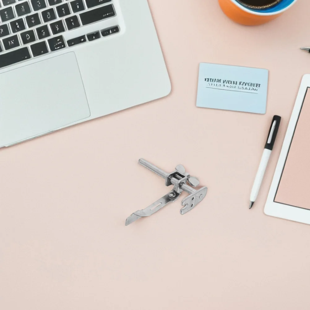 2pcs Sewing Machine Seam Guide Metal Edge Guide For Accurate Straight Curved Stitching Quick Installation Sewing Tool Accessory