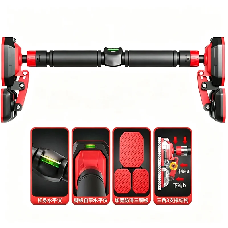 Suspension Trainer Door - Дверной турник из стали, регулируемый, для