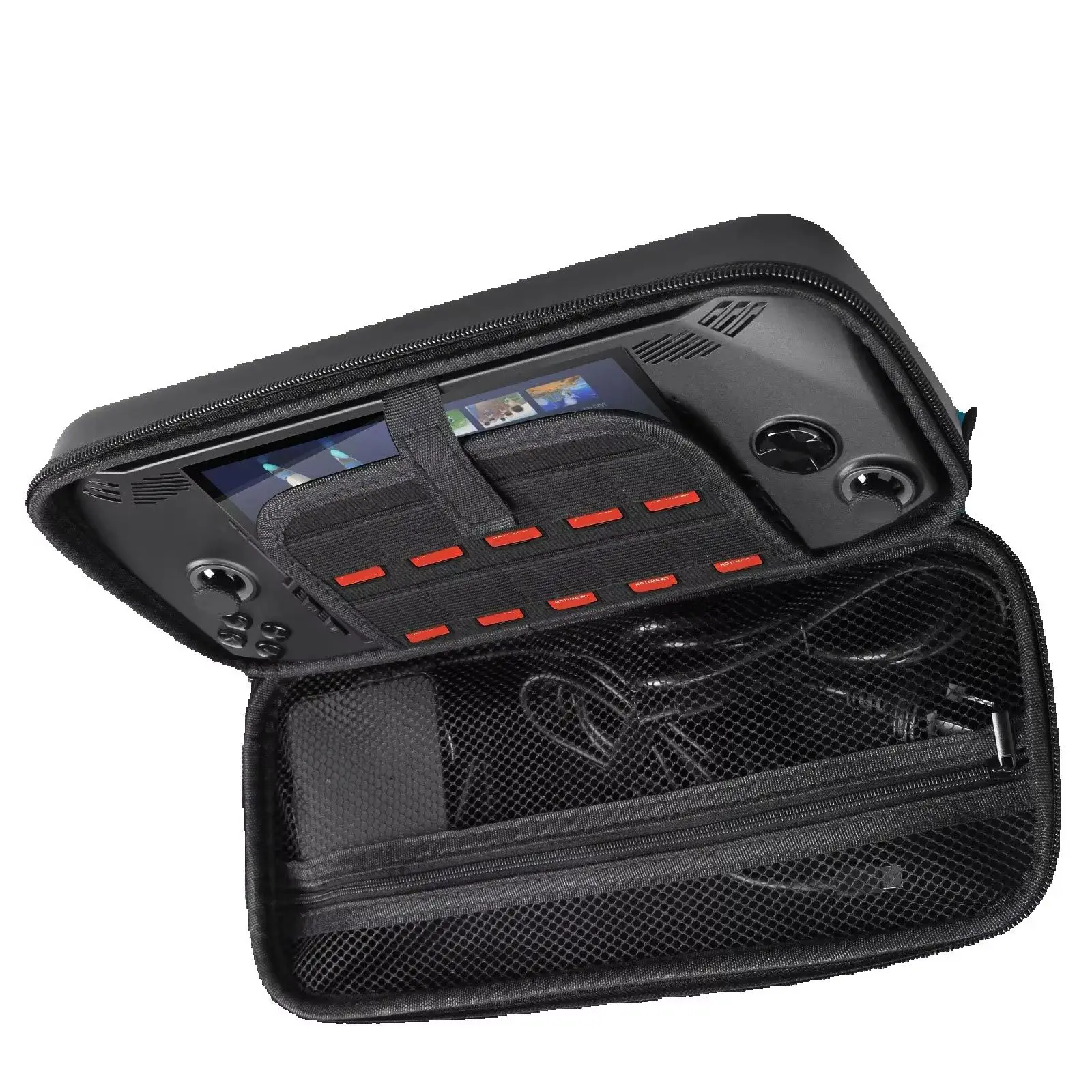 

Premium EVA Storage Handbag for MSI Claw - Protective Bag with Game Card Holder & Mesh Pocket