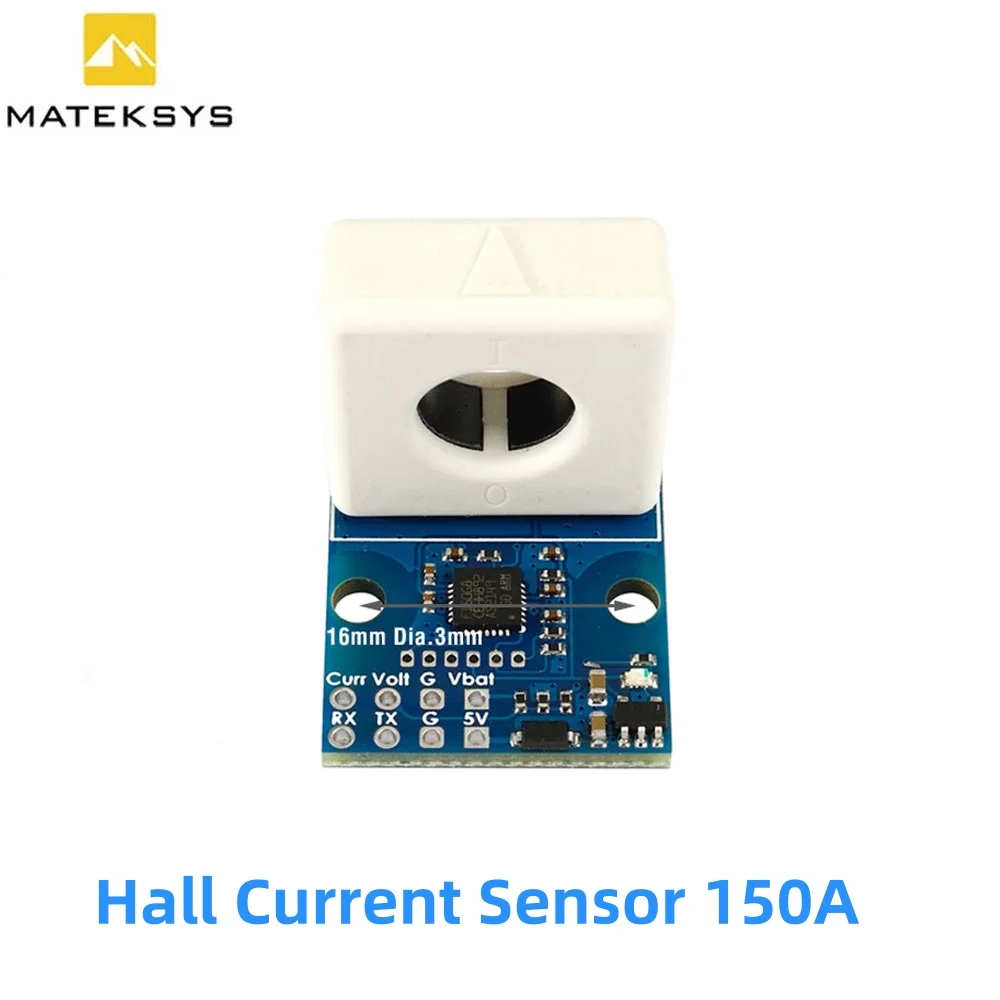 MATEK HALL CURRENT SENSOR 150A HCS-150A for H743 Slim V3 Flight Controller RC Multirotor Airplane Fixed-Wing DIY Parts