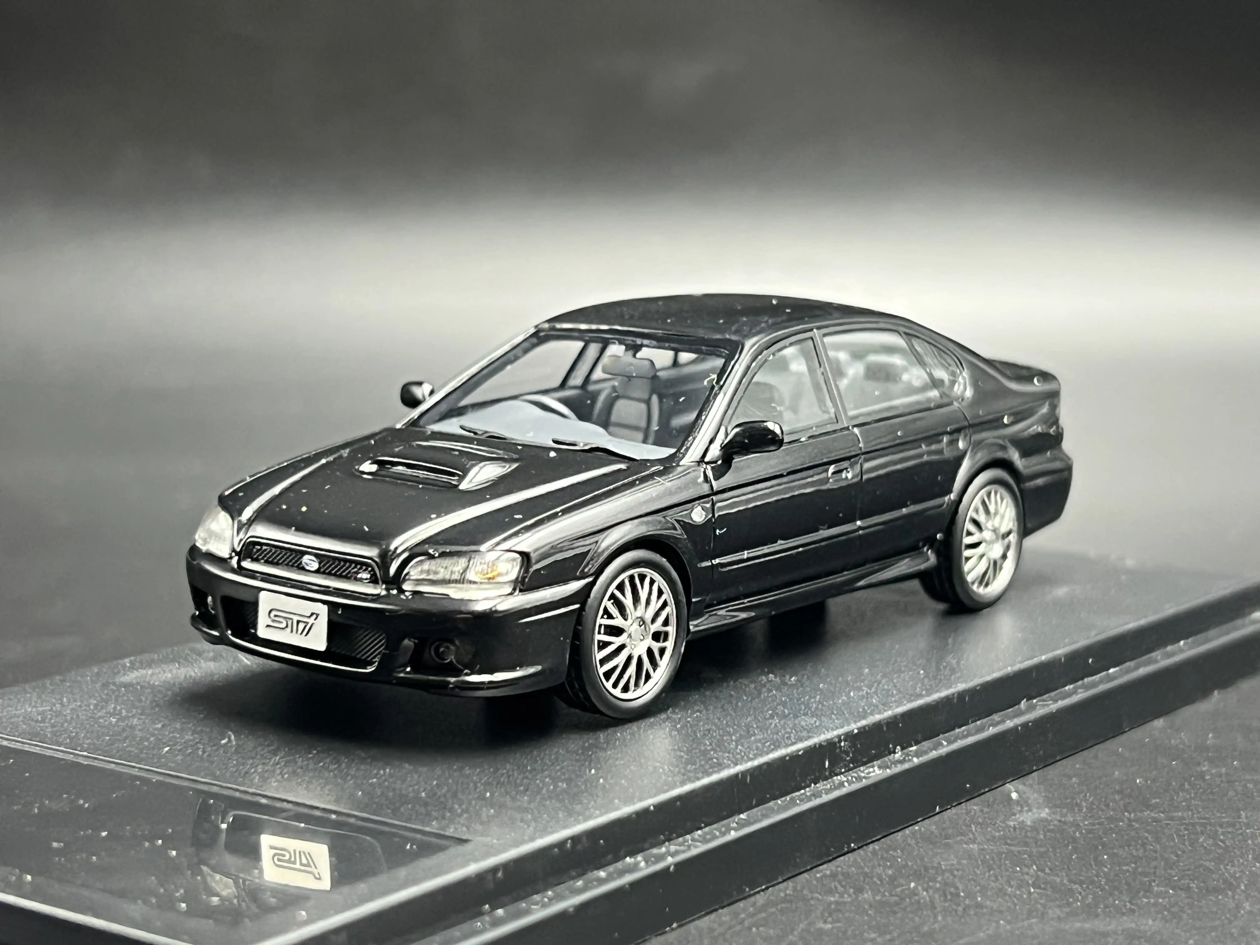 Hi-Story 1:43 Scale Subaru Legacy S401 STI 2002 Resin Car Model