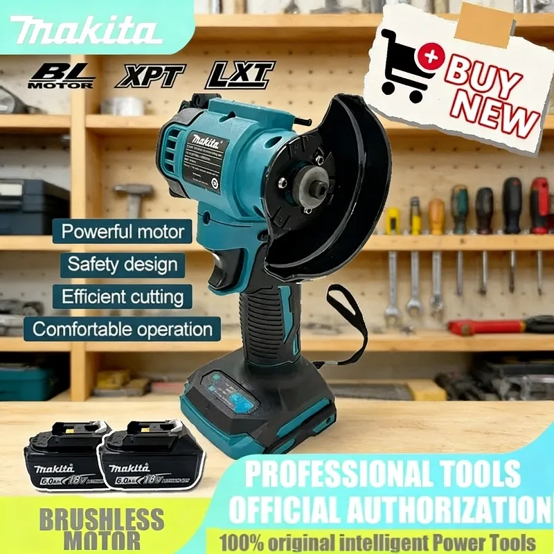 

Makita Cordless Angle Grinder 3 Inch Angle Grinder Cutting Circular Saw Power Tool Cordless 3 Inch Electirc CUT OFF Tool