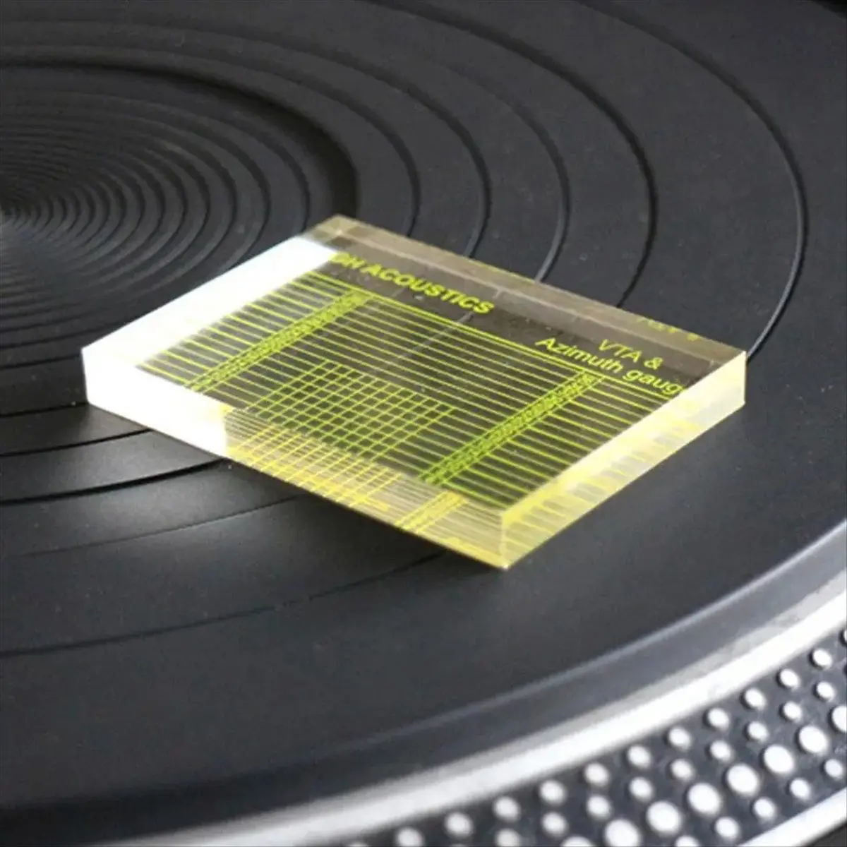 New arrival  VTA Balance and Azimuth Adjustment Ruler Vinyl Record Player Measuring Phono Tonearm VTA/ Azimuth Ruler