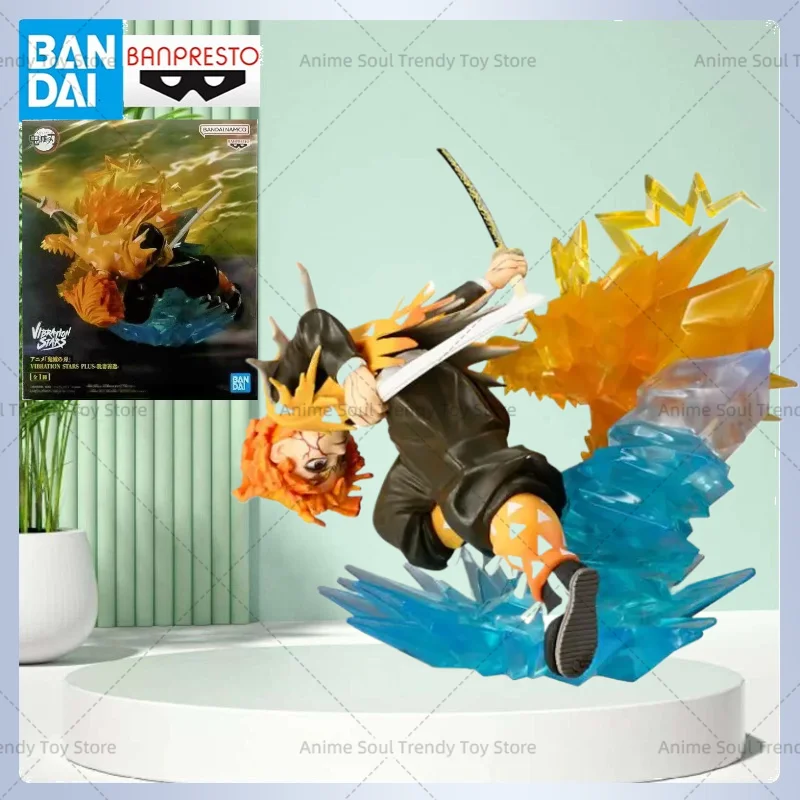 

В наличии [Оригинальный продукт] Фигурка Bandai Banpresto Demon Slayer: Kimetsu No Yaiba Vibration Stars Plus Агацума Зеницу, модель AS