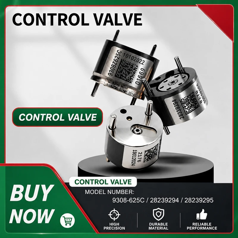 28239294 9308-621C 28440421 28538389 28239295 9308-625C Control Valve Black Coating Klep EUO 3/4 For Delphi Fuel Injector