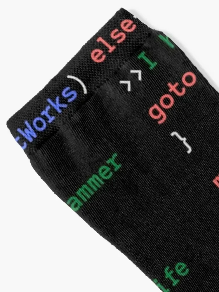 Programmer Designs Socks summer christmas stocking Running Ladies Socks Men's