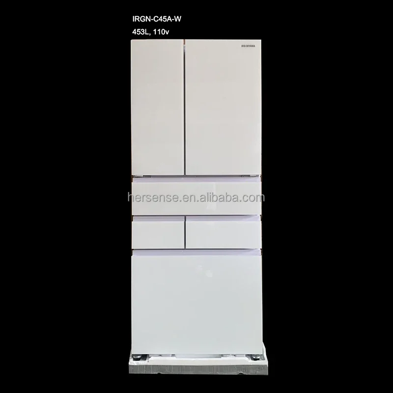 110V USA Japan 453L 503L Refrigerators Smart 6Door White Color Fridge Refrigerator And Freezers home commercial Stock