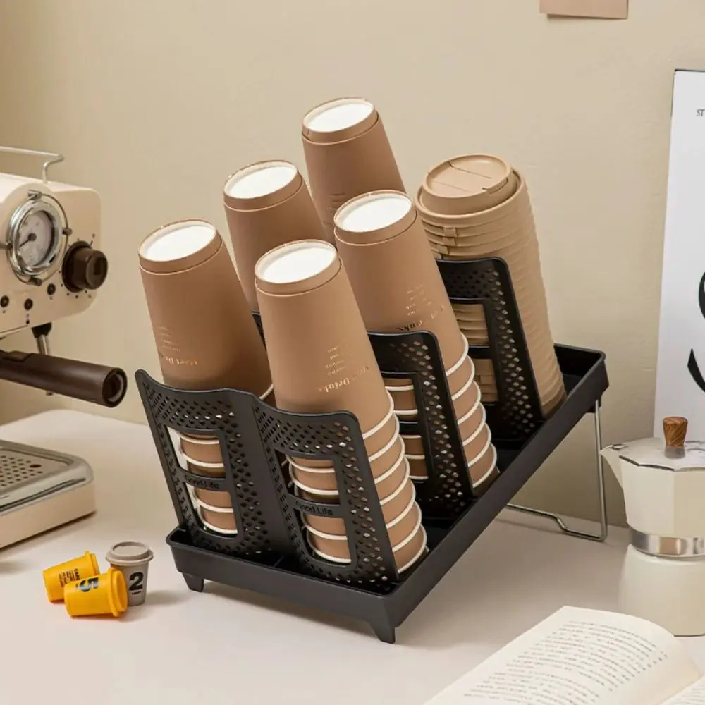 

Утолщенный кронштейн для подстаканника, складная подставка для чашек для кофейни, плоский складной держатель для чашек сверхбольшой емкости, бытовой