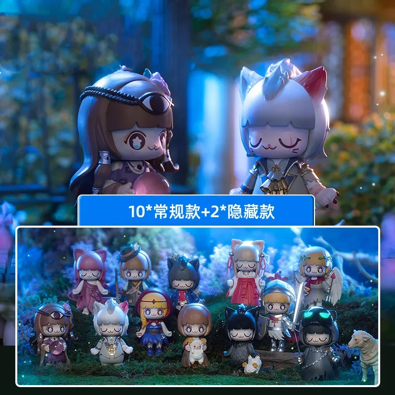 

Kimmy Miki Werewolf Series слепая коробка милая девушка сердце подарок модная кавайная фигурка ручной работы украшение модель игрушки для девочек подарок