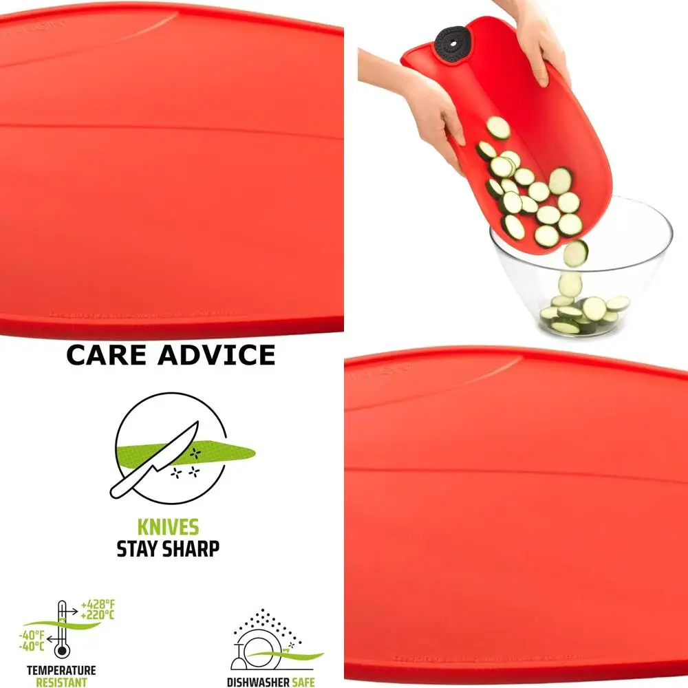 

Гибкий силиконовый коврик для резки мака, 12 x 16, большой размер для использования на кухне