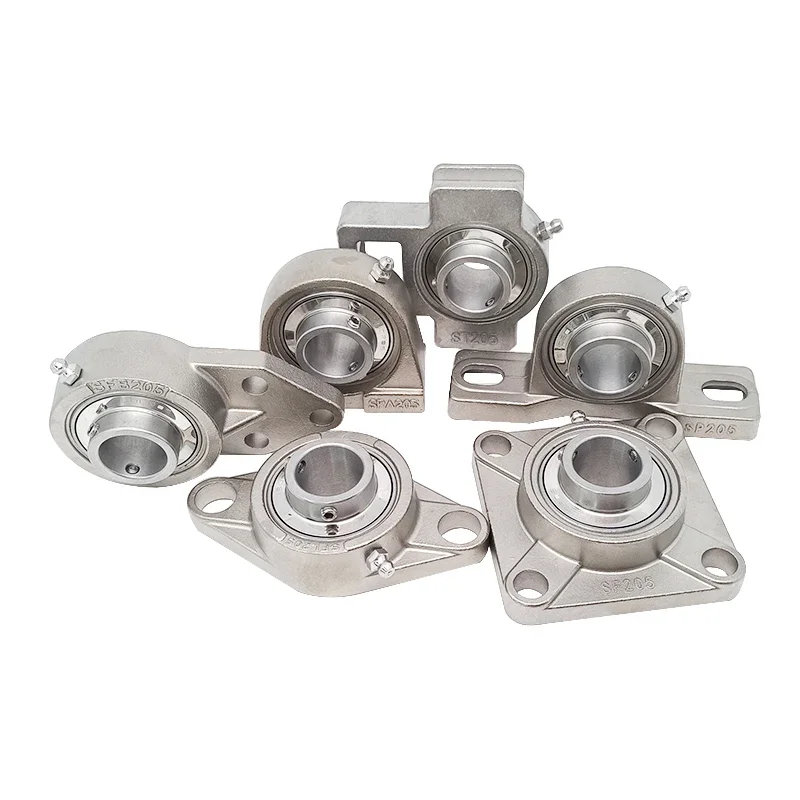 2 BOLTS FLANGE MOUNTED inox Stainless steel flange pillow block bearings SUCP201 SUCP202 SUCP203 SUCP204