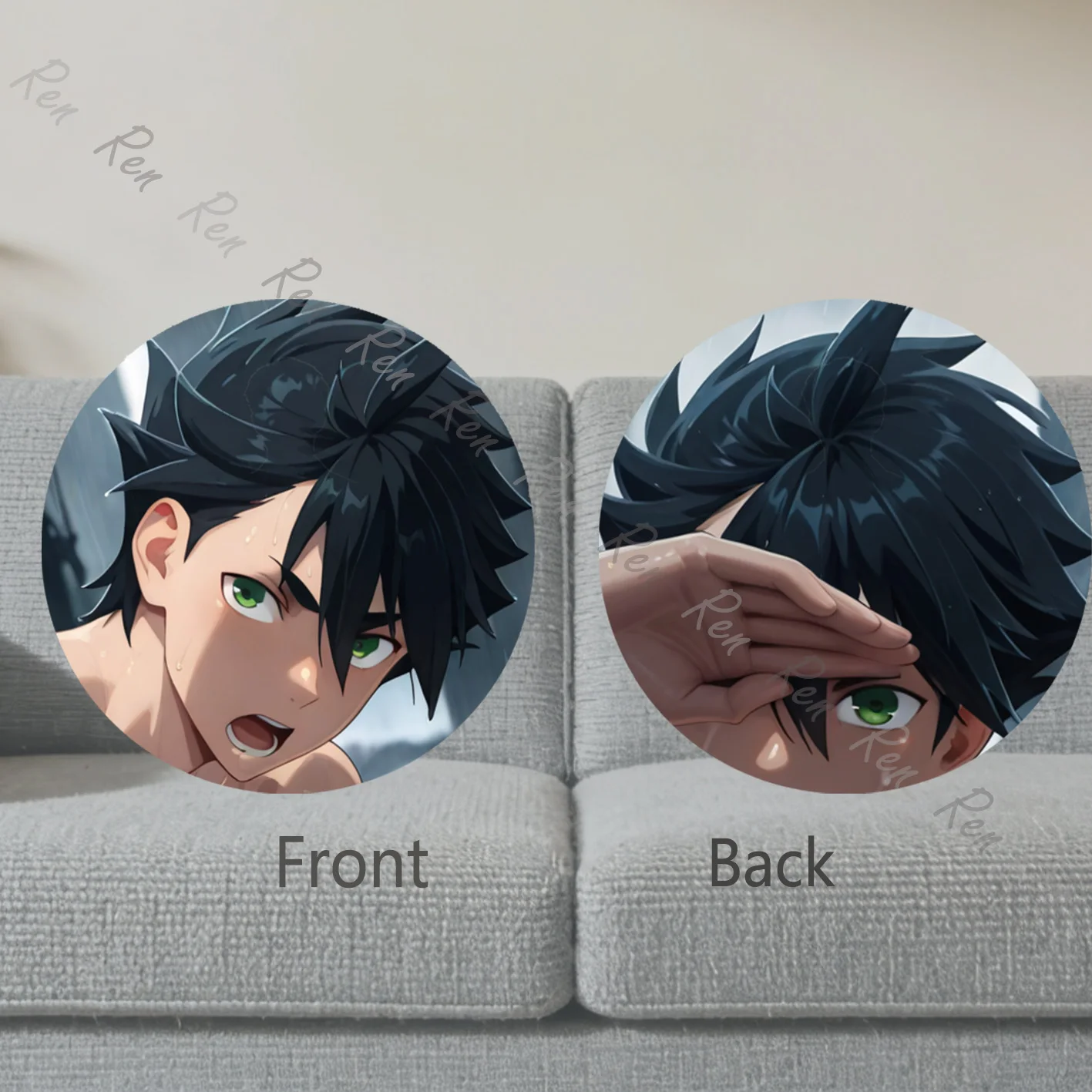 

Dakimakura Anime Lenka Utsugi x Kota Fujiki Pillow Cover Sofa Cushion Double-side Print Throw Pillow Case 40X60cm
