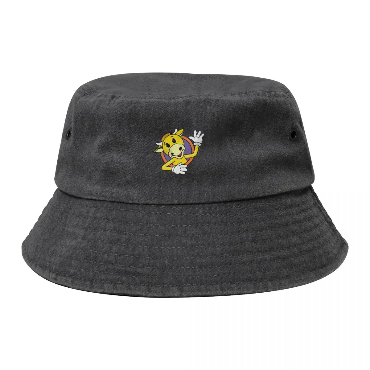 

Jay & Silent Bob Mooby's Simple Colored Logo Premium Bucket Hat funny hat Anime Golf Designer Man Women's