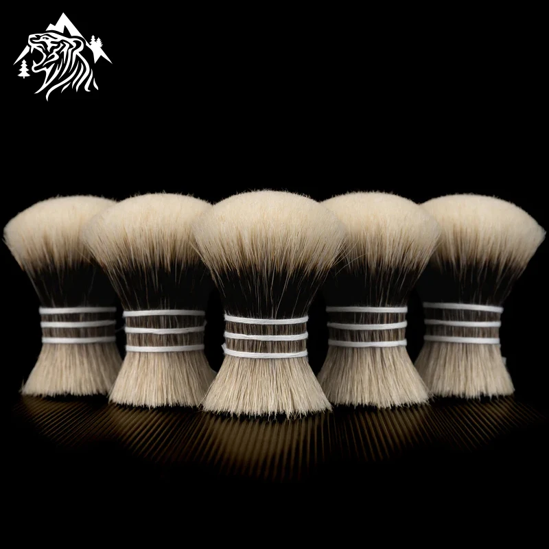 OUMO BRUSH - Tyrant T-4 handtied finest two band badger knot【12.25】