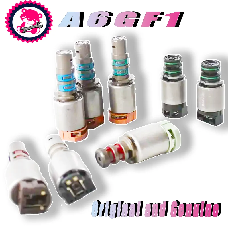 

8PCS A6GF1 A6MF1/2 Genuine Refurbished Drive Solenoid Valve Kit 46313-3B030 46313-3B000 46313-3B073 46313-3B075 46313-3B065