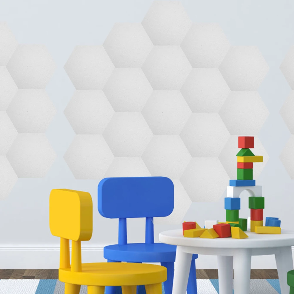 

6 Pcs Soundproof Block Sound-absorbing Panels Polyester Soundproofing Acoustical