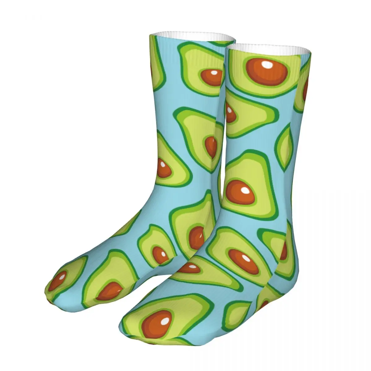 

Men Sport Fruits Avocado Socks Cotton Compression Avocados Lover Women Sock