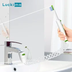 2 In 1 Rubinetto Portatile Irrigatore Orale Spazzolino Da Denti Nuovo Acqua Flosser Domestico Dentale Acqua Pick Jet Detergente Per Denti Nessun Potere Necessario