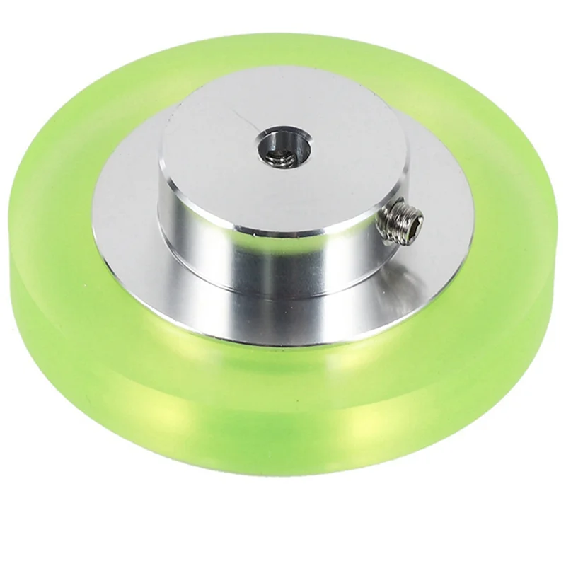 4 Stück 200 mm Aluminium-Polyurethan-Industrie-Encoder-Rad Messrad mit Typ 20 mm Aluminium-Encoder-Halterung-B61B